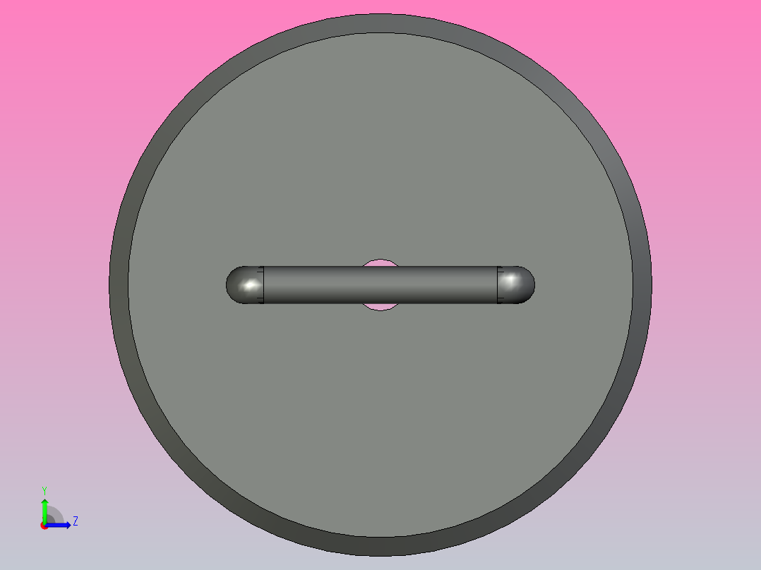 JB标准-插入式圆柱形吊耳160左视图