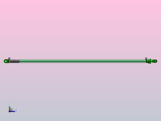 双作用液压缸-63282500mm左视缩略图