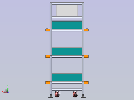 PLC控制型货架后视缩略图