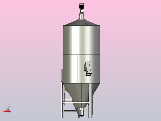 混合搅拌罐设计后视缩略图