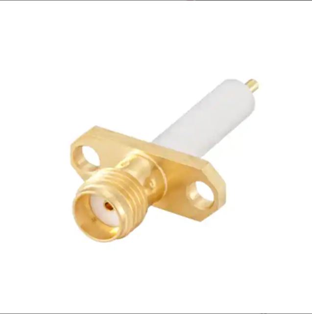 SMA双孔法兰波导18 GHz连接器