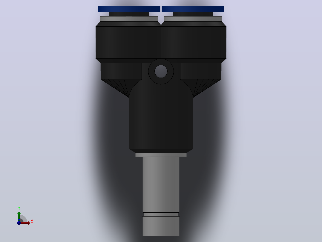 IPYJ 插入型Y三通_IPYJ12俯视图