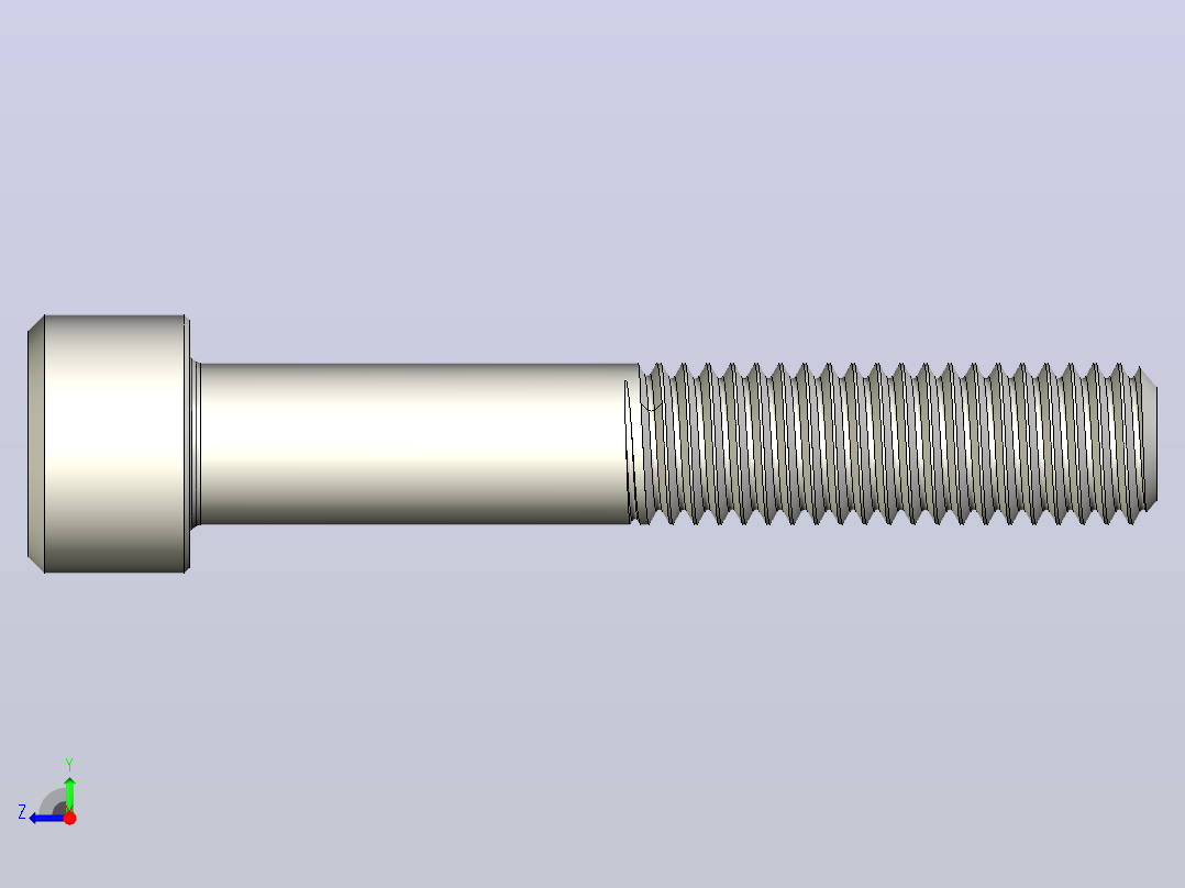 DIN_EN_ISO_4762_M10x60.ipt内六角螺钉右视图