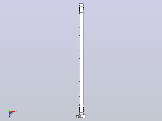 皮带直线轴双滑块型TPA-GCBS-50-P42-L575-RU-M10-N3俯视缩略图