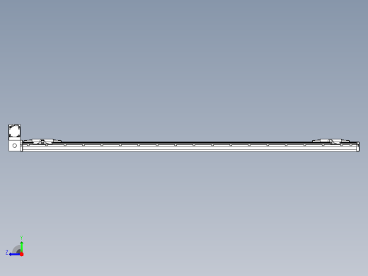 皮带直线轴双滑块型TPA-GCBS-120-P70-L675-LU-M20-N3右视缩略图