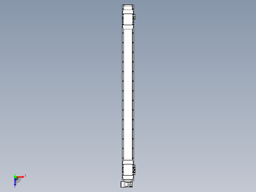 皮带直线轴双滑块型TPA-GCBS-120-P70-L675-LU-M20-N3俯视图