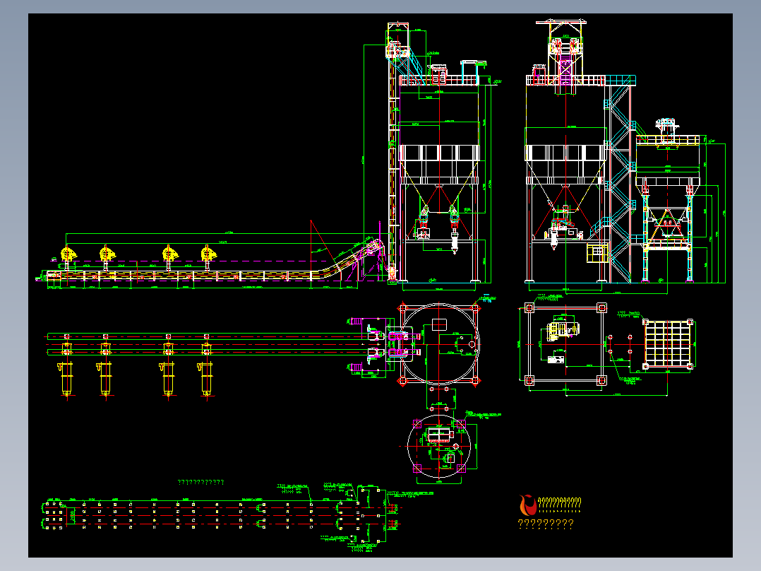 机械除渣设备布置系统详图下载