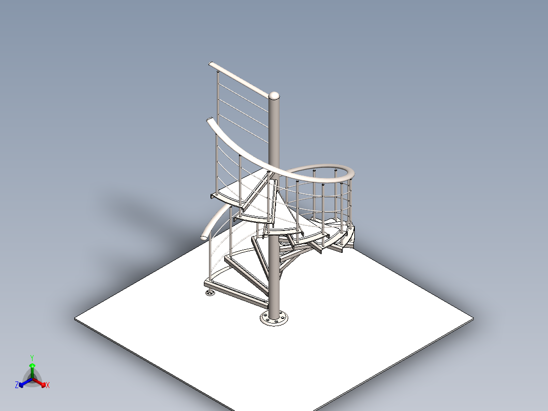 螺旋的楼梯设计