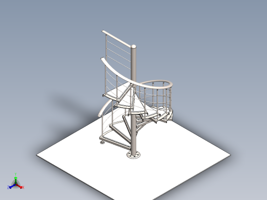 螺旋的楼梯设计