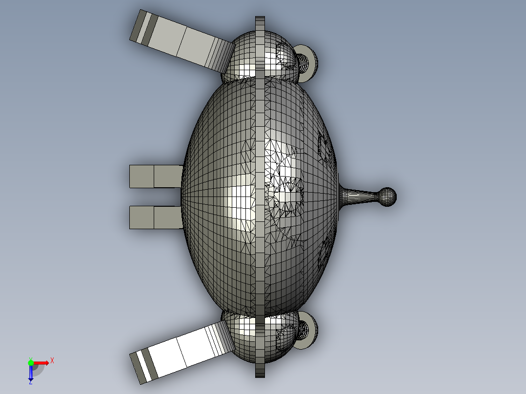 新宠物小精灵-飞碟磁怪俯视图