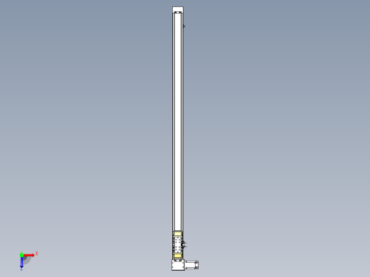 Toyo东佑达直线模组-M80M-S-X102-1600-L-M40-C4俯视缩略图