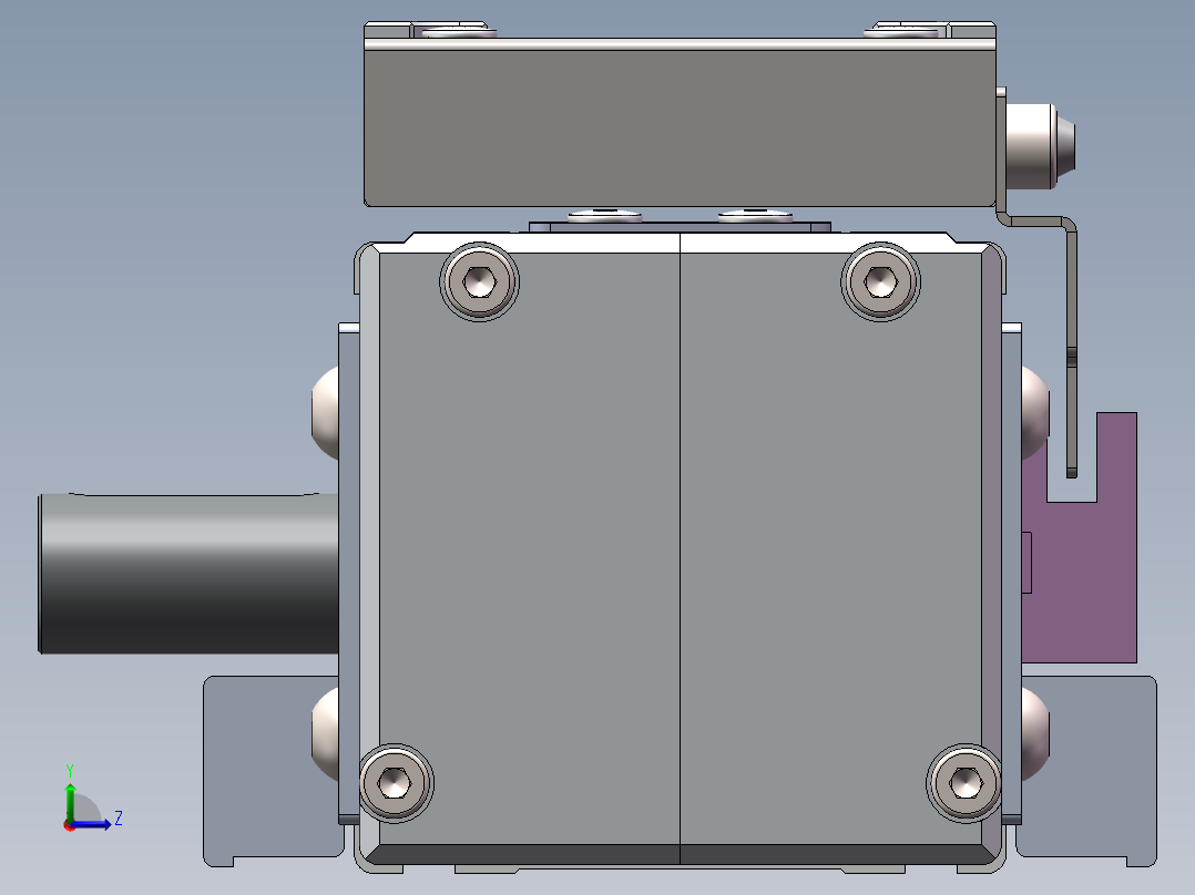 欧规同步带GTB65-RR-400W左视图