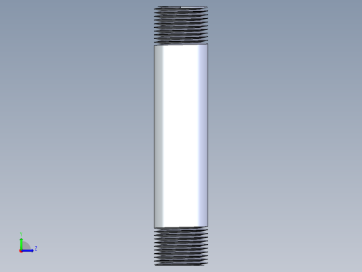 聚氯乙烯配件33-Sch80_Nipple_MPTxMPT_861-108_0.75in x 5in左视缩略图