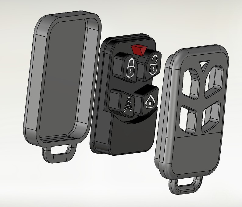 汽车报警遥控器