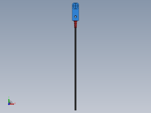 接近开关F3N-11DN04-N 电感式非屏蔽，上方感应，检测距离4mm前视缩略图