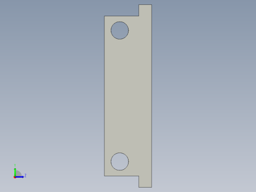 基恩士PS-X28_bracket_kc图纸模型左视缩略图