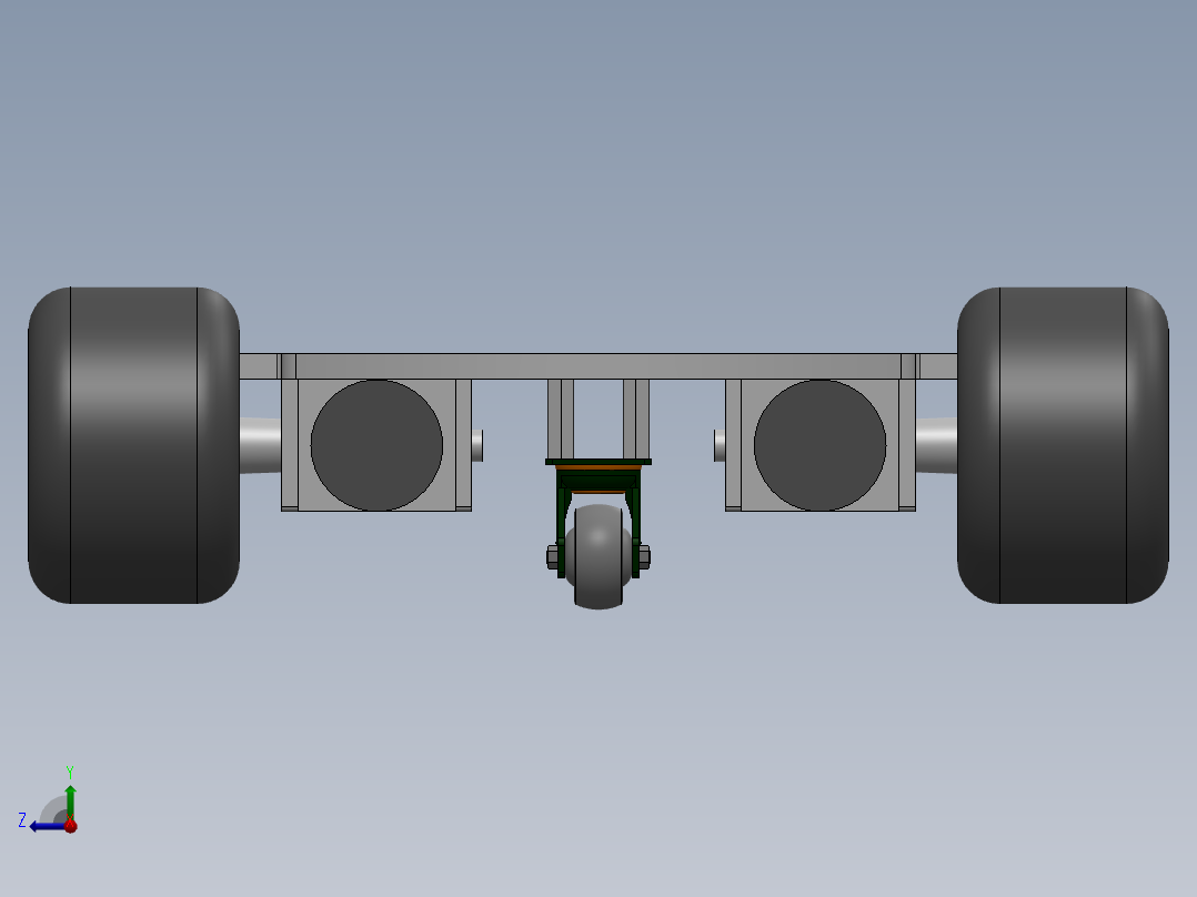 sw三轮小车右视图