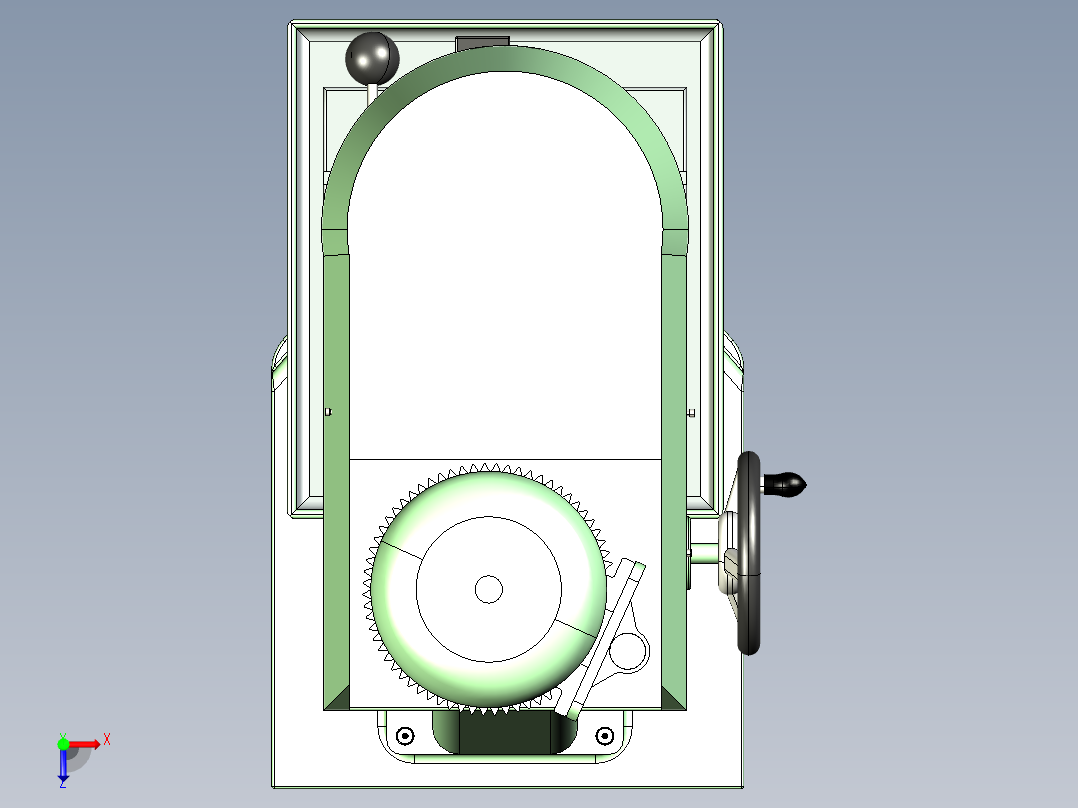 B3003272-钻床俯视图