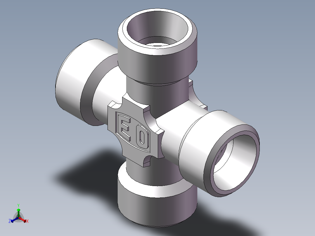 XC+XD 四通接头、XC-16