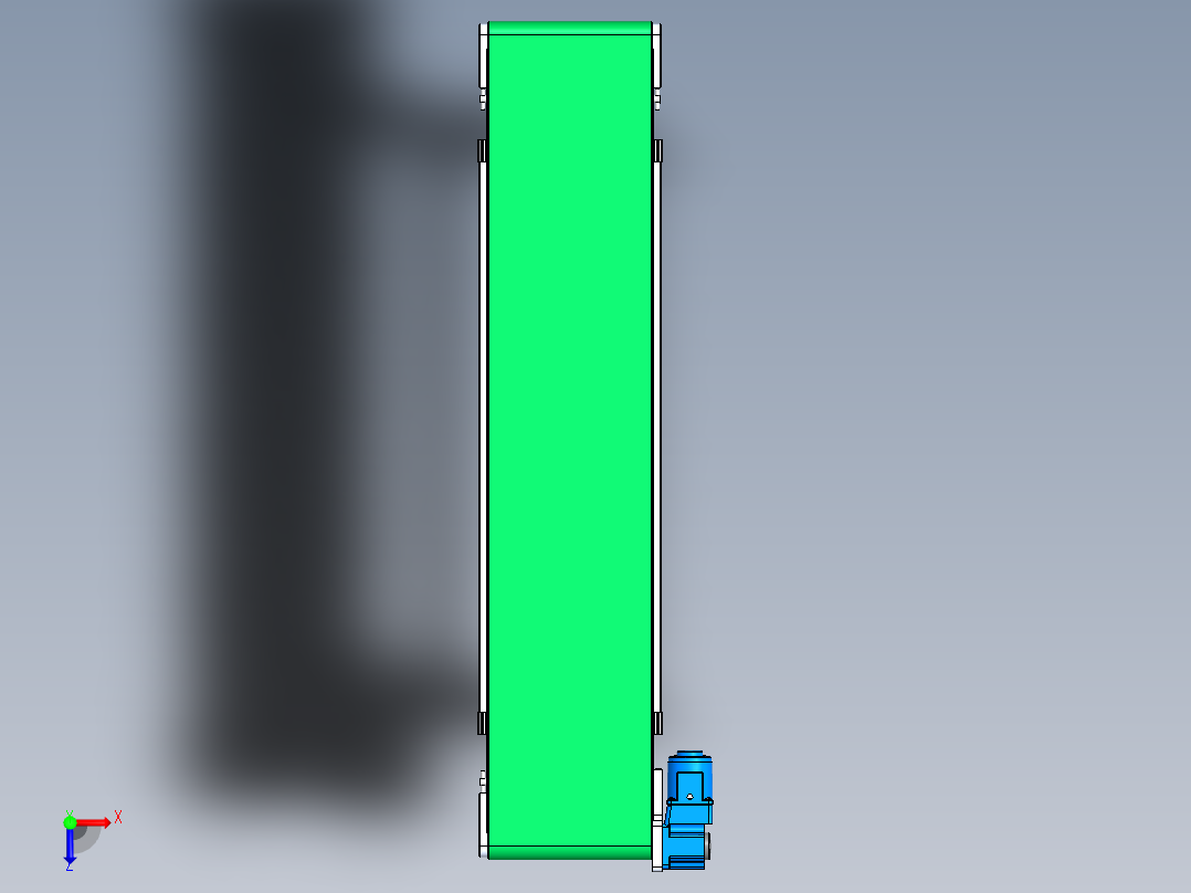 4040传送带-宽300长1500高800俯视图