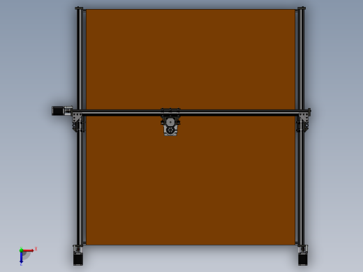 数控机床XL1.5M俯视缩略图