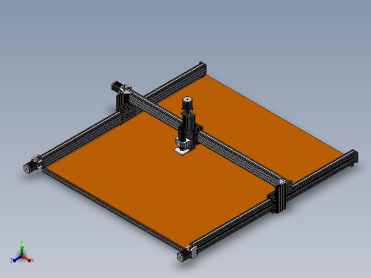 数控机床XL1.5M正等轴测缩略图