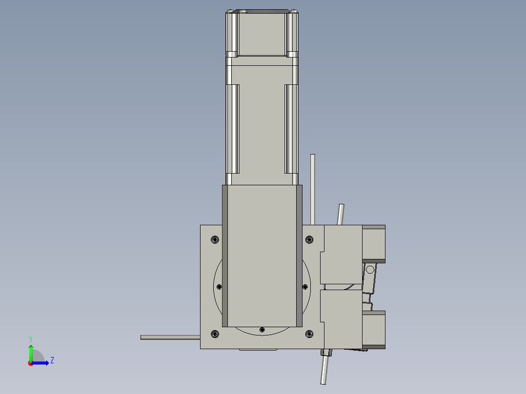 新制360旋转焊接头左视图