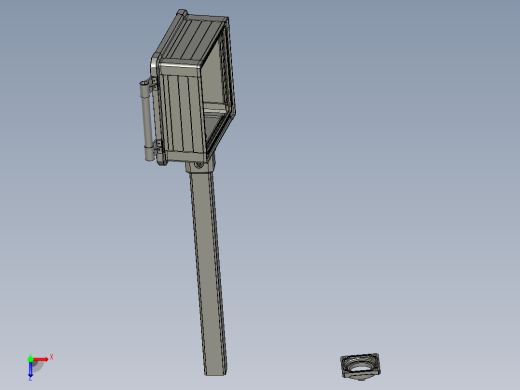 型号B-2带7寸操作箱俯视缩略图