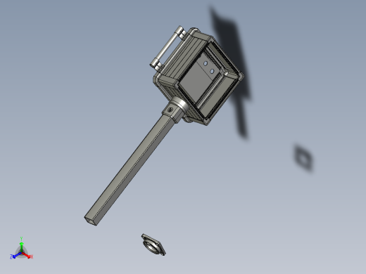 型号B-2带7寸操作箱正等轴测缩略图