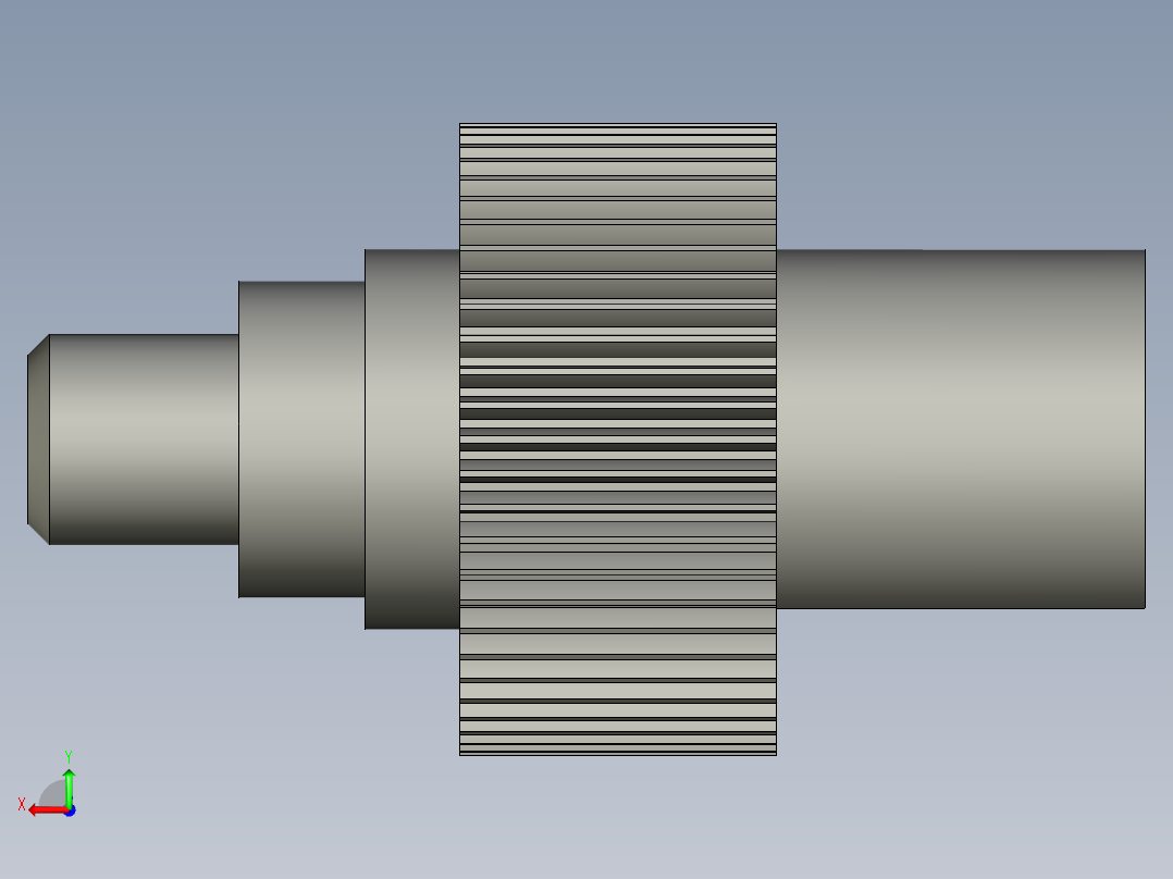 齿轮M05Z58SLDPRT后视图