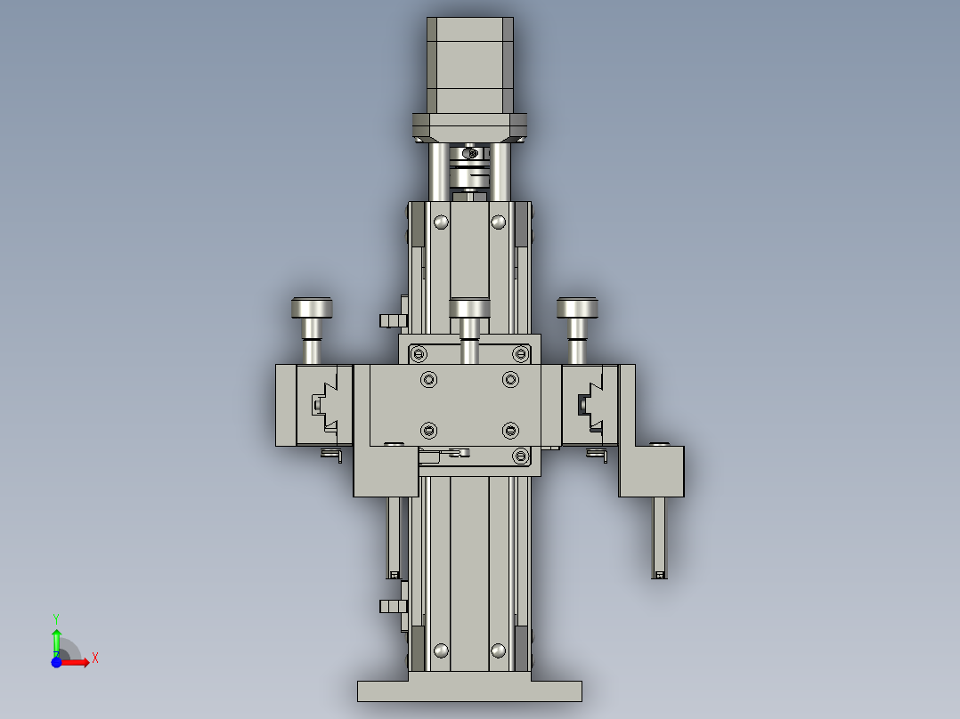 120100外壁探伤组件-LXYC-BOSS前视图