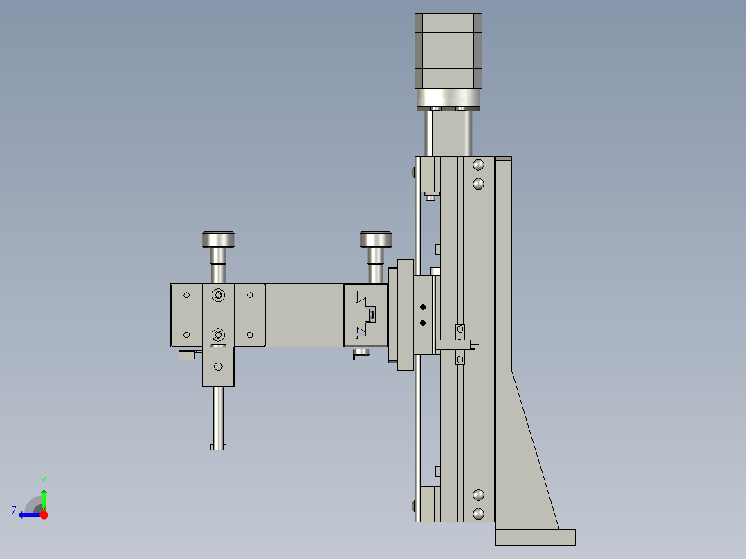 120100外壁探伤组件-LXYC-BOSS右视图