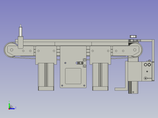 输送带自动运输模组左视缩略图