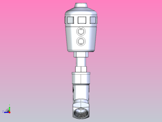 瓣膜止回阀右视缩略图