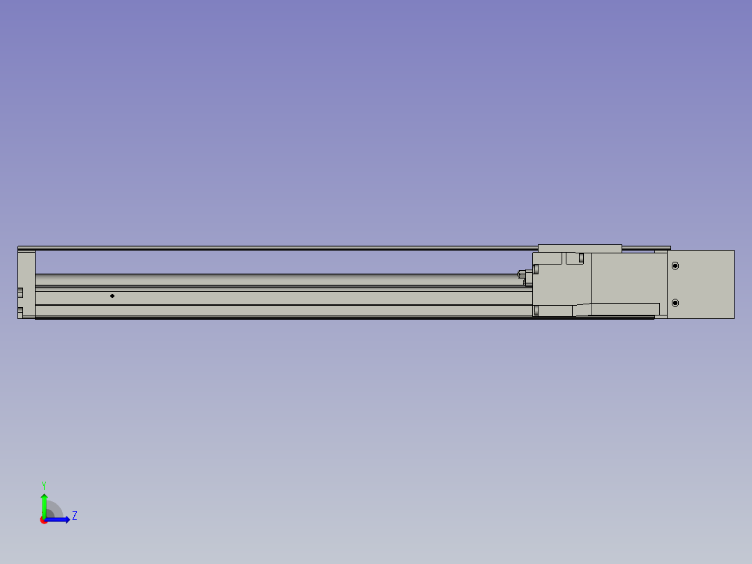直线模组DKK-60-S400-1P-LM-M100W-S3德川技研-1111左视图
