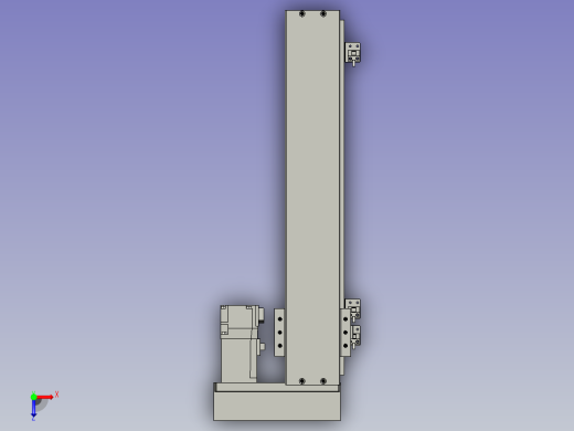 直线模组DKK-60-S400-1P-LM-M100W-S3德川技研-1111俯视缩略图