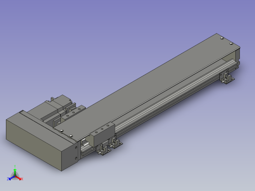 直线模组DKK-60-S400-1P-LM-M100W-S3德川技研-1111正等轴测缩略图