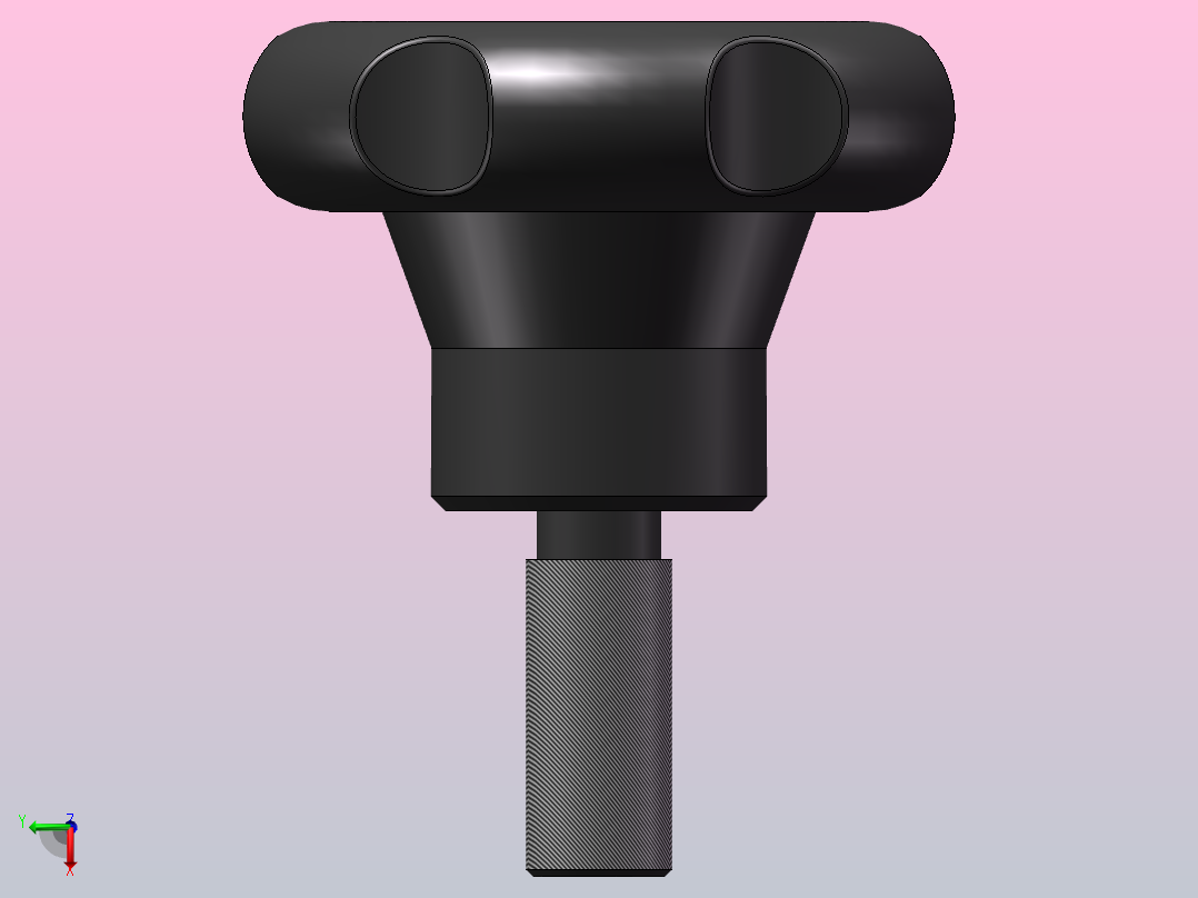 HY8314.9波纹把手[HY8314.9＼M10x50x25]右视图