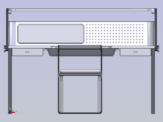 可调节的办公桌前视缩略图