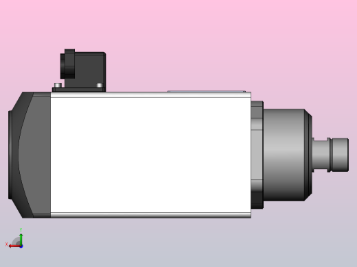JTH5360C-ER25 雕刻钻铣主轴[JTH5360C-S09P2.20-ER32]后视缩略图
