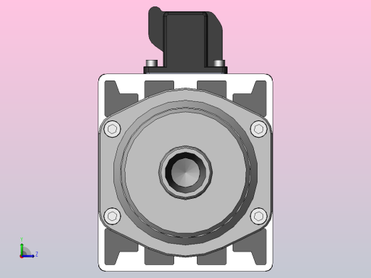 JTH5360C-ER25 雕刻钻铣主轴[JTH5360C-S09P2.20-ER32]左视缩略图