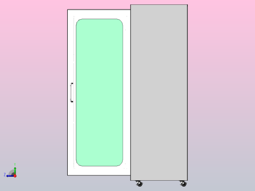 多层抽屉柜右视缩略图