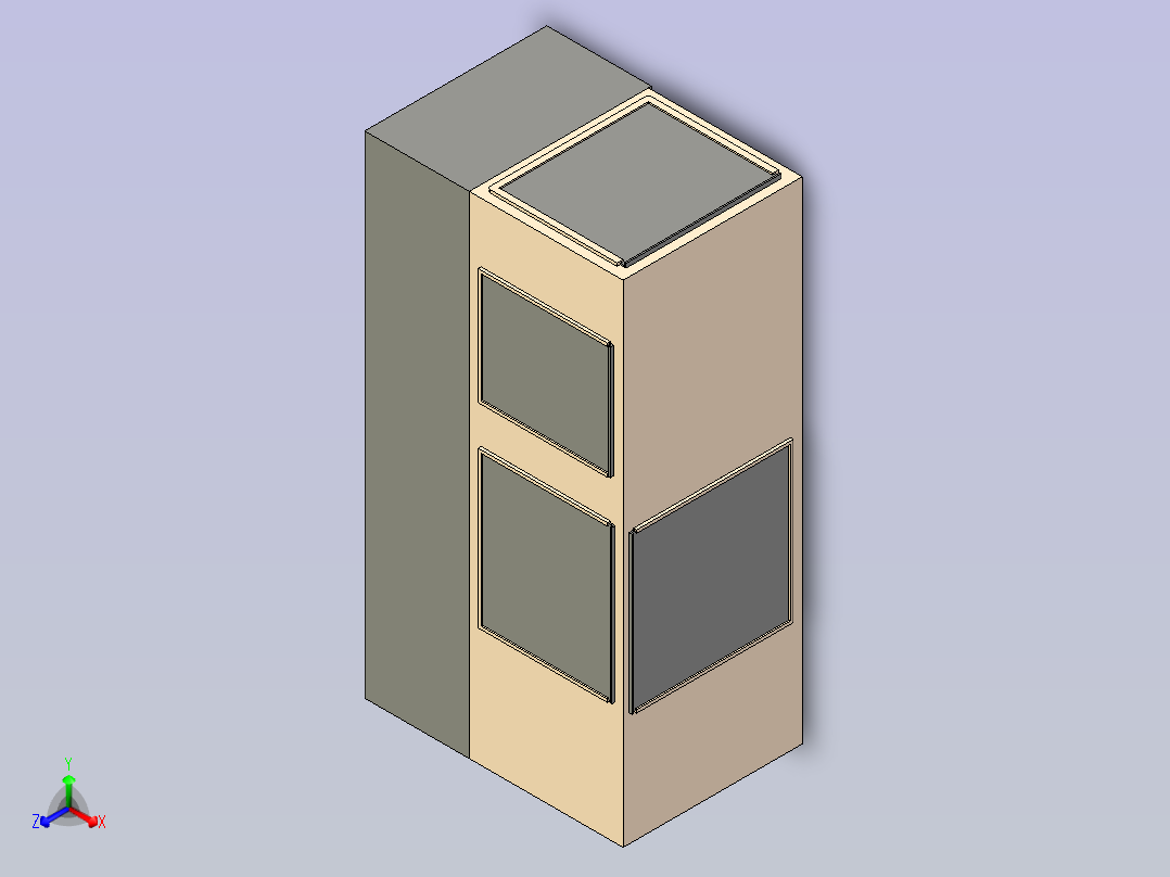 纳米纤维生产设备主视图