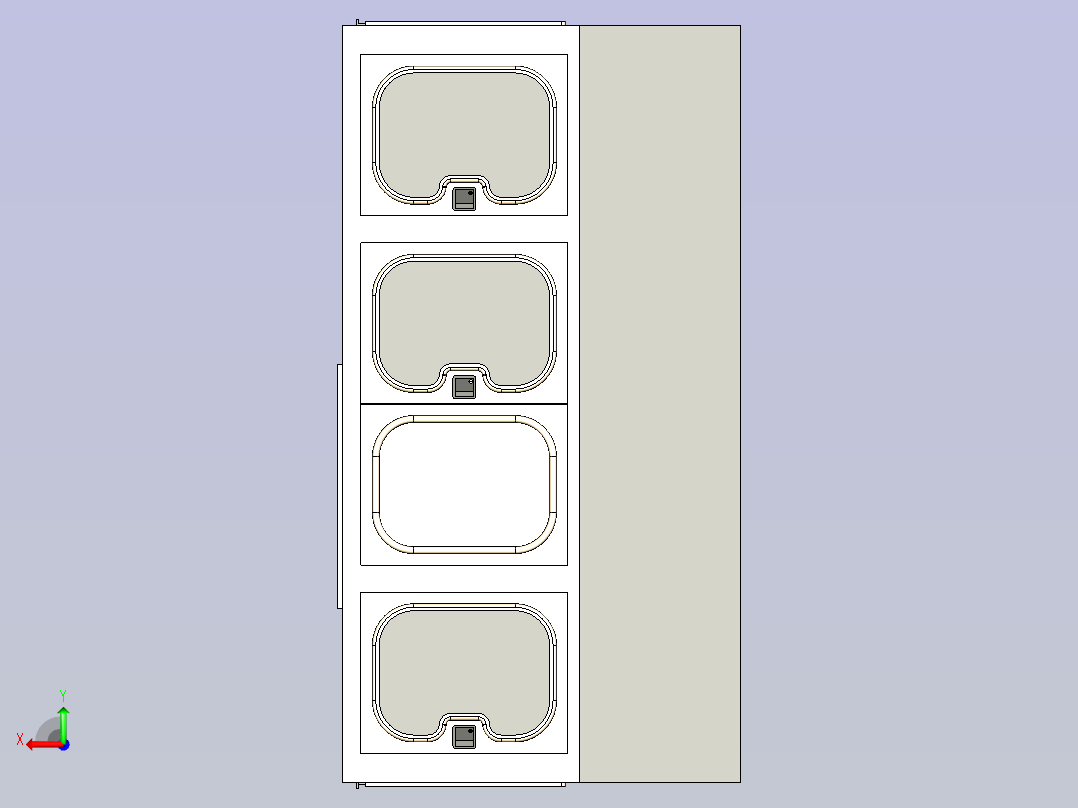 纳米纤维生产设备后视图