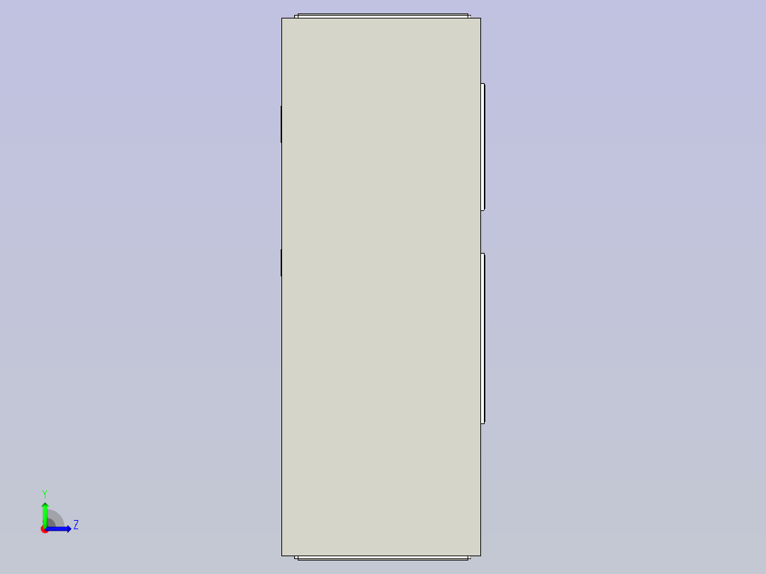 纳米纤维生产设备左视图