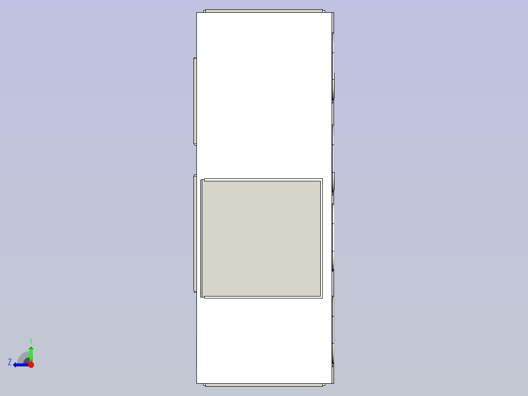 纳米纤维生产设备右视图