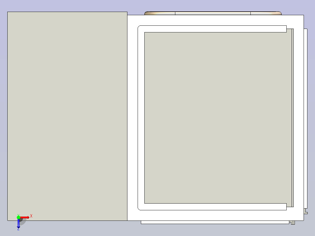纳米纤维生产设备俯视图