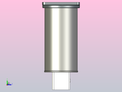 BZMJ(0.23～0.25)-1～4-3自愈式低电压并联电容器三维模型202202左视缩略图