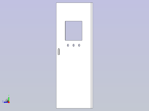 配电箱电器柜右视缩略图