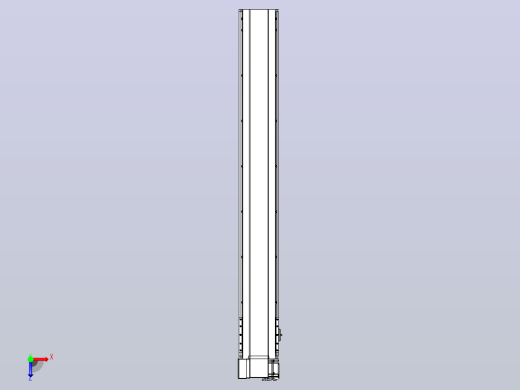 皮带直线轴半封闭可选导轨TPA-HNB-175D-140-L1250-LP-C-P75-N3俯视缩略图